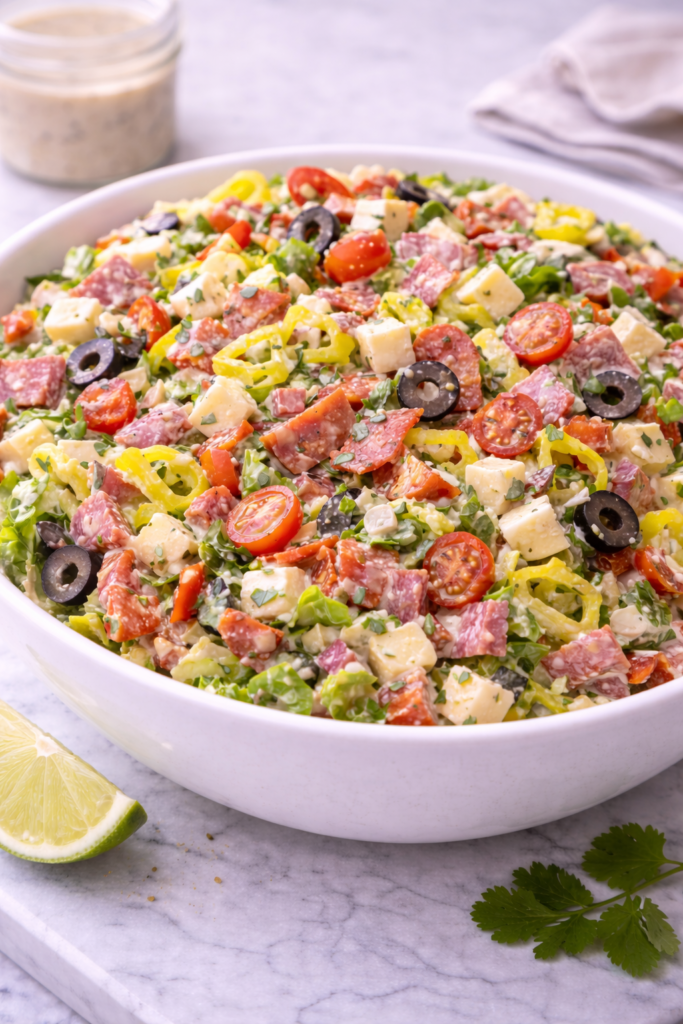 Italian Grinder Chopped Salad