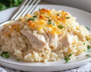 Angel Chicken Rice Casserole