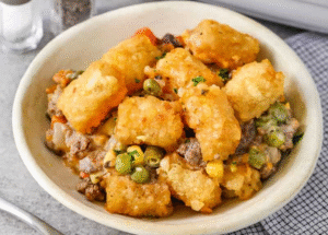 Tater Tot Casserole With Ground Beef