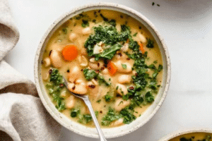 Tuscan White Bean Soup Recipe