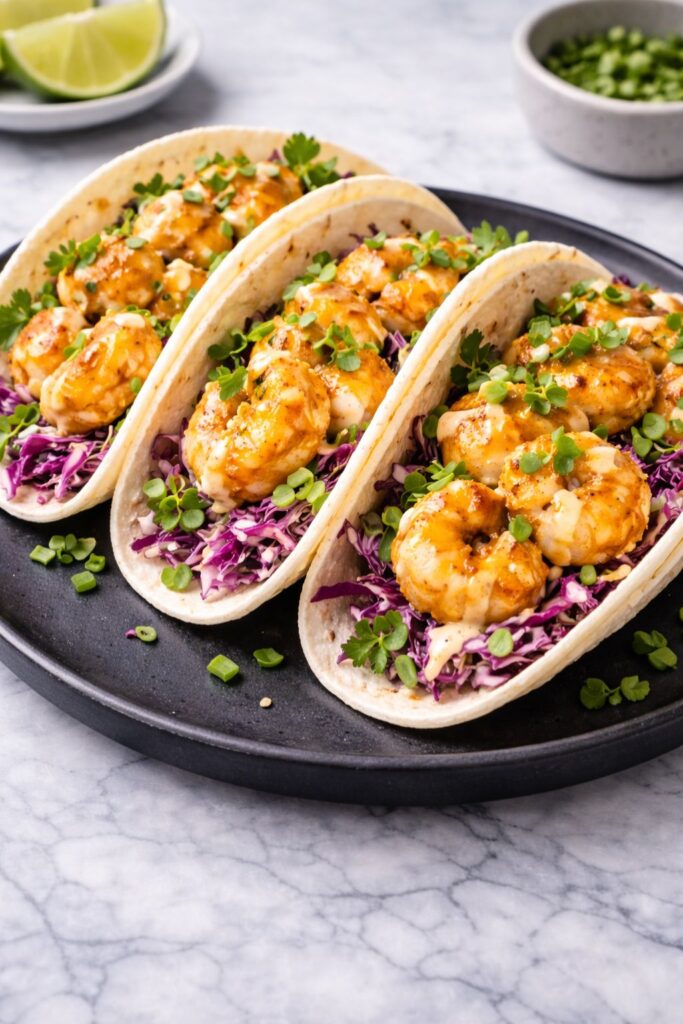 Bang Bang Shrimp Tacos Recipe