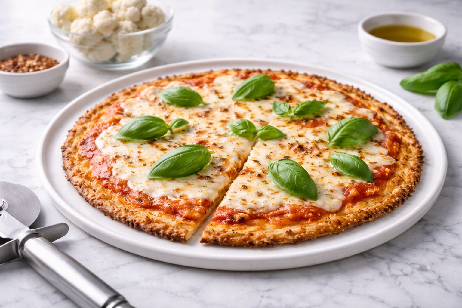 Cauliflower Pizza Crust Recipe