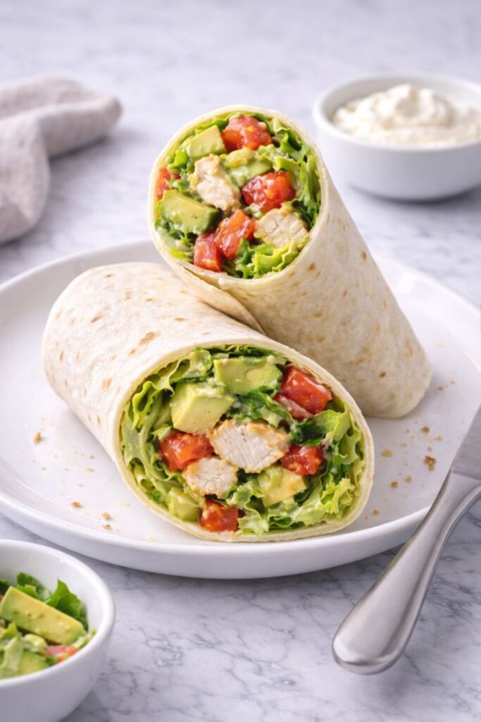 Chicken Avocado Wrap Recipe