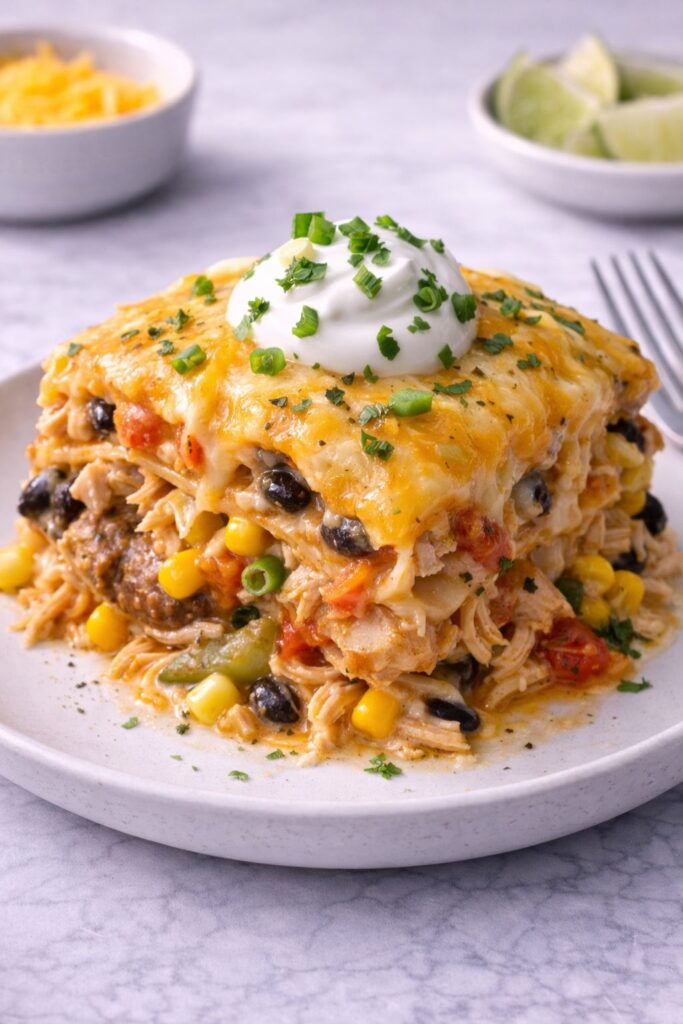 Chicken Burrito Casserole Recipe