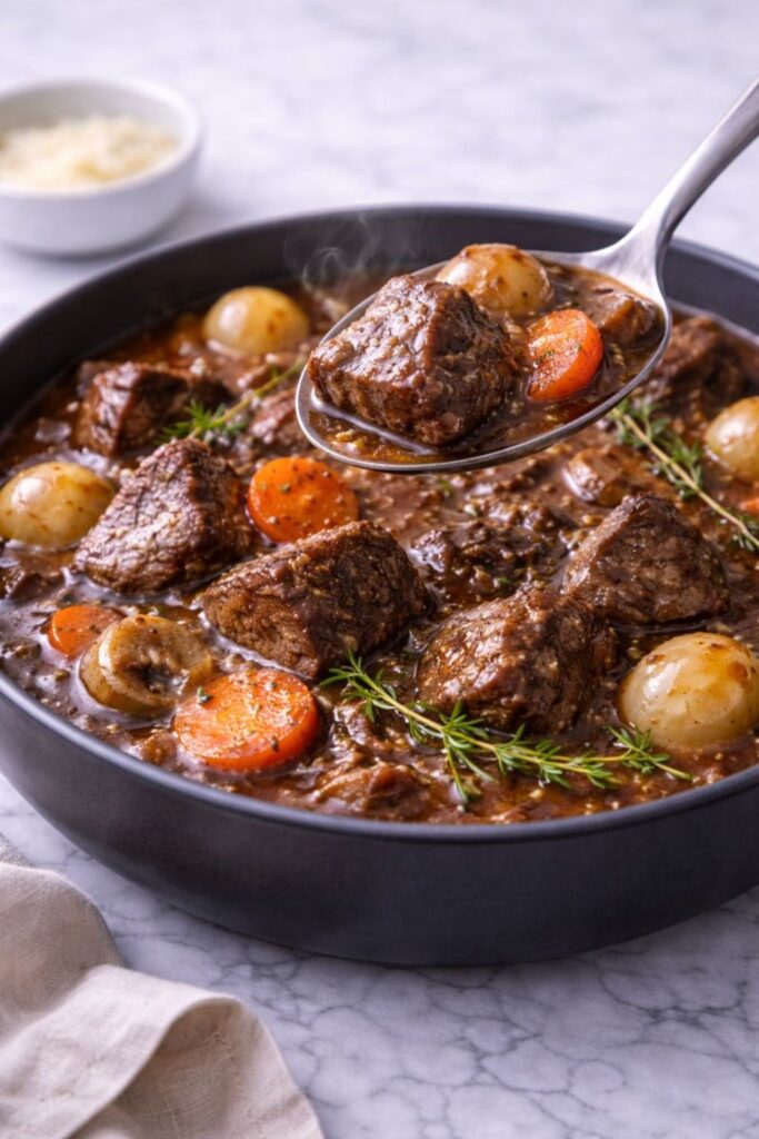 Classic Beef Bourguignon Recipe