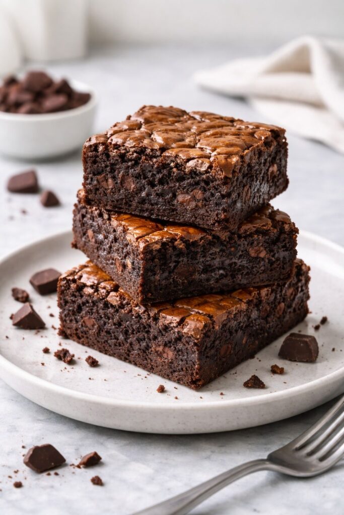 Cocoa Fudge Brownies Recipe