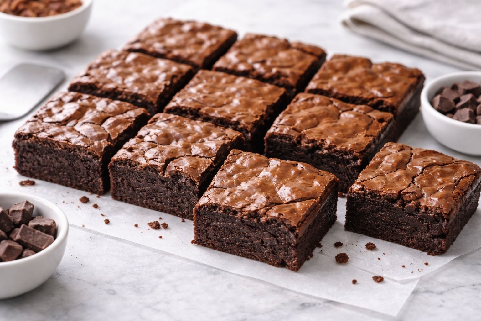 Cocoa Fudge Brownies Recipe