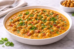 Creamy Coconut Chickpea Curry Recipe