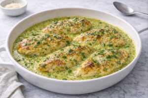 Creamy Pesto Chicken Recipe
