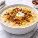 Crockpot Loaded Baked Potato Soup Recipe