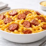 Crockpot Mac and Cheese With Kielbasa