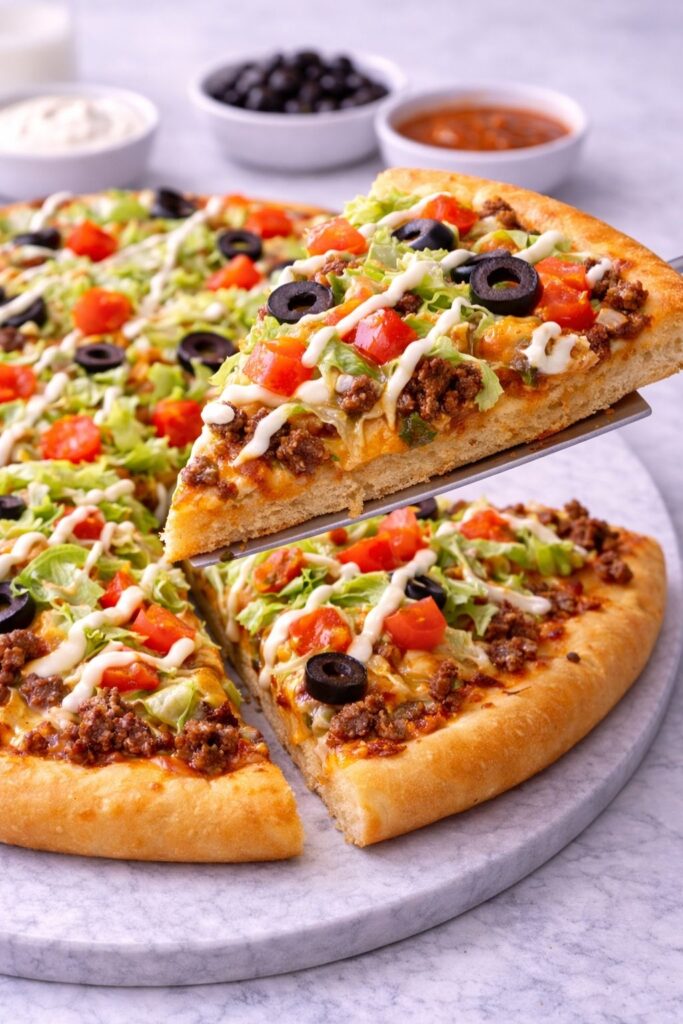 Godfather’s Taco Pizza Recipe