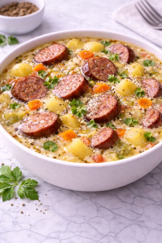 Kielbasa Potato Soup Recipe