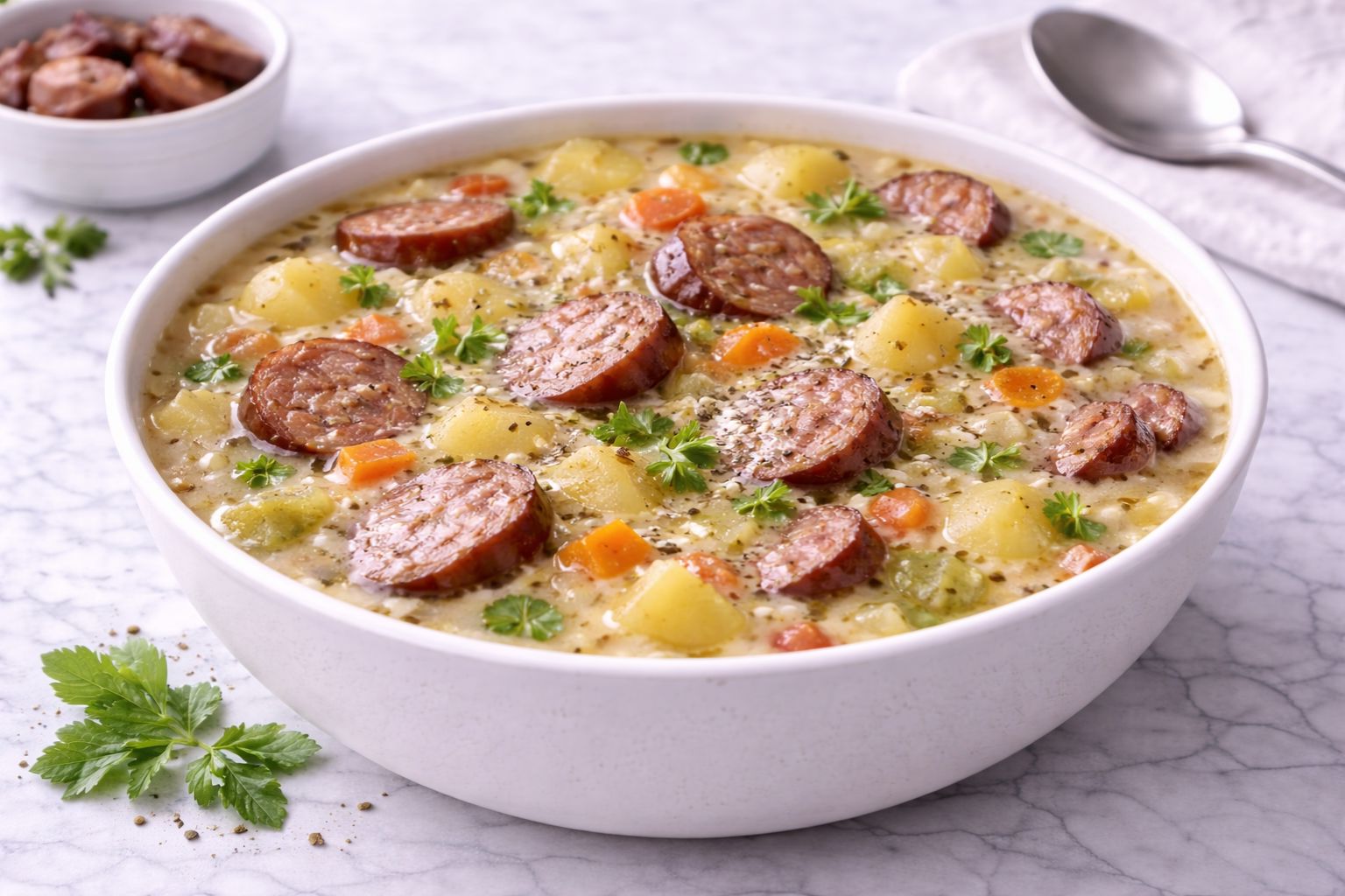 Kielbasa Potato Soup Recipe