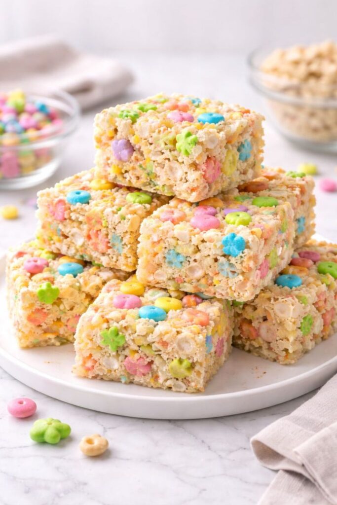 Lucky Charms Rice Crispy Treats Recipe