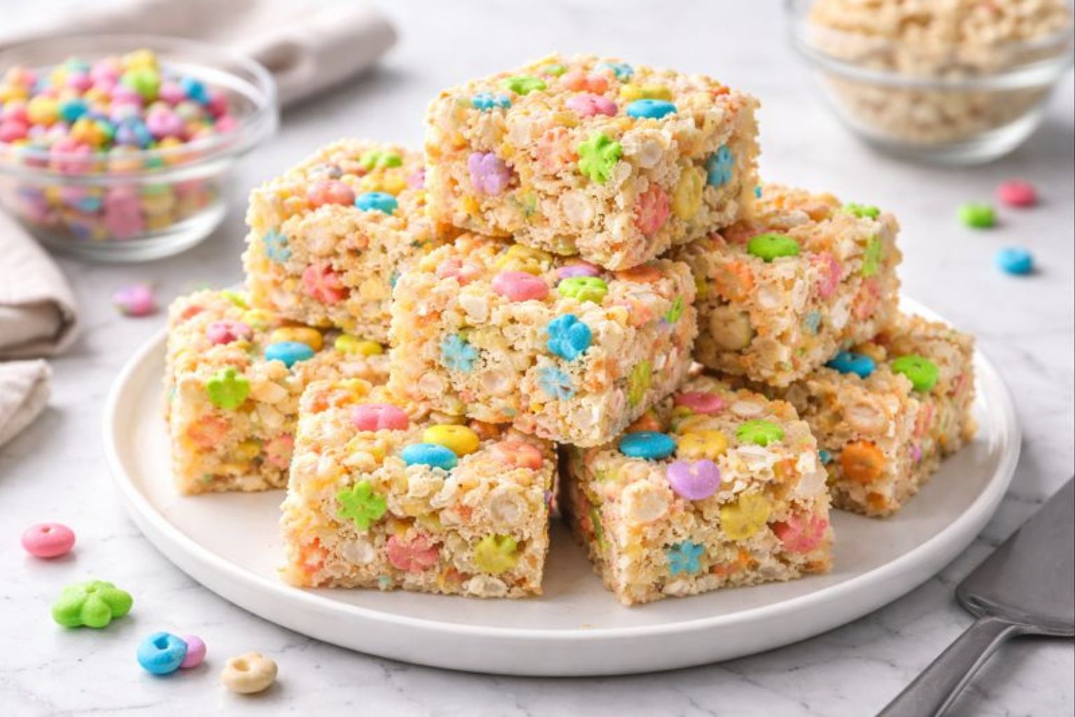 Lucky Charms Rice Crispy Treats Recipe