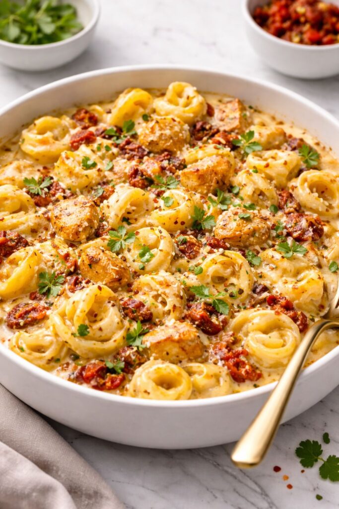Marry Me Chicken Tortellini