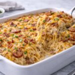 Monterey Chicken Spaghetti Casserole