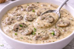Olive Garden Creamy Mushroom Sauce Recipe