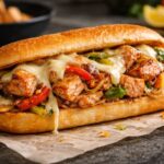 Salmon Cheesesteak Recipe