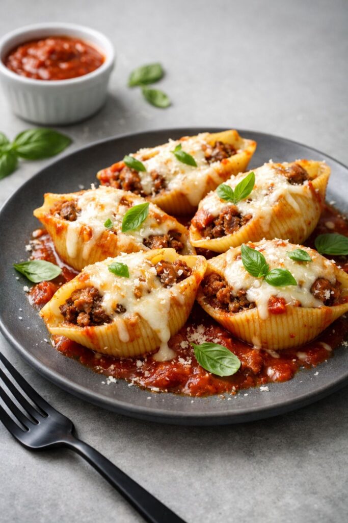 Stuffed Shells With Ground Beef Recipe