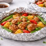 Teriyaki Chicken and Pineapple Foil Packets Recipe