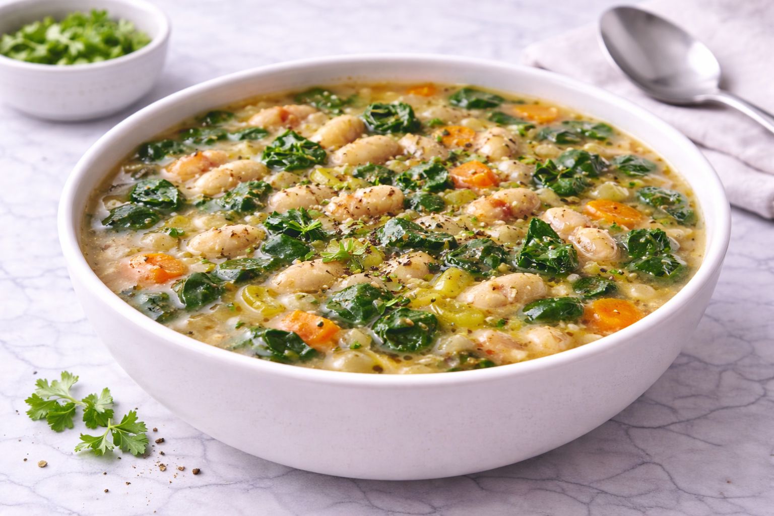 Tuscan White Bean Soup Recipe