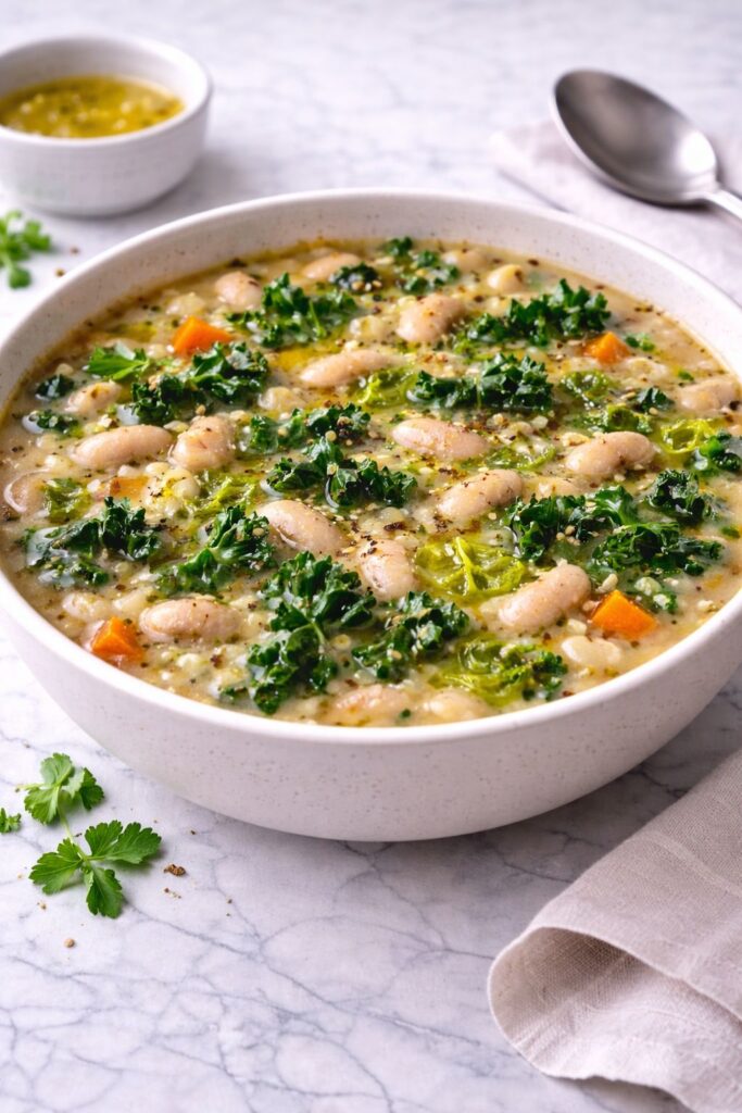 Tuscan White Bean Soup Recipe