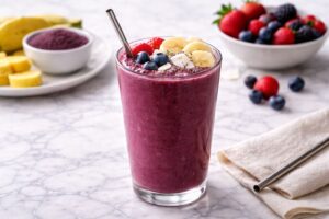 Acai Berry Boost Tropical Smoothie Recipe