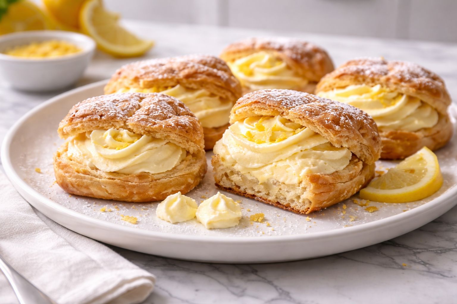 Happy Lemon Puff Cream Recipe