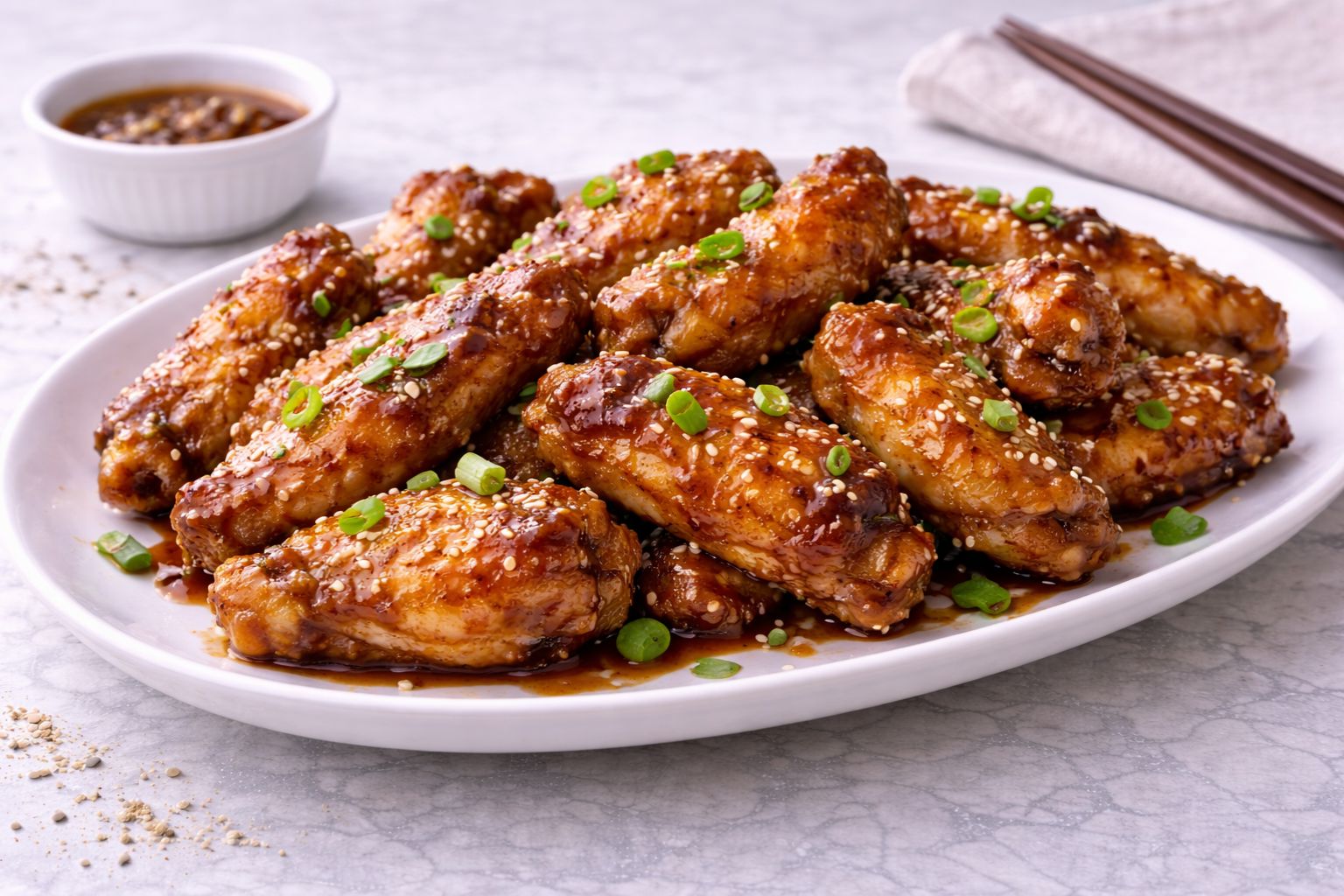 Leeann Chin Oyster Wings Recipe