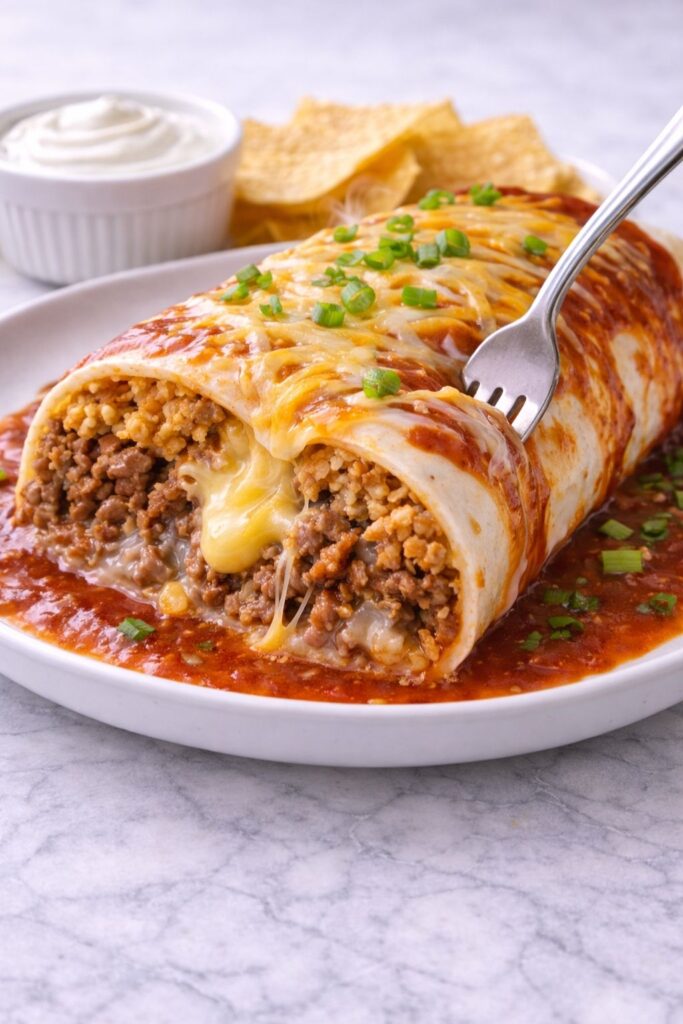 Taco Bell Smothered Burrito Recipe