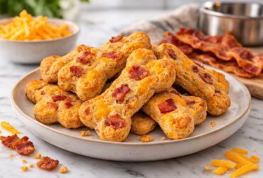 Bacon & Cheese Dog Biscuits