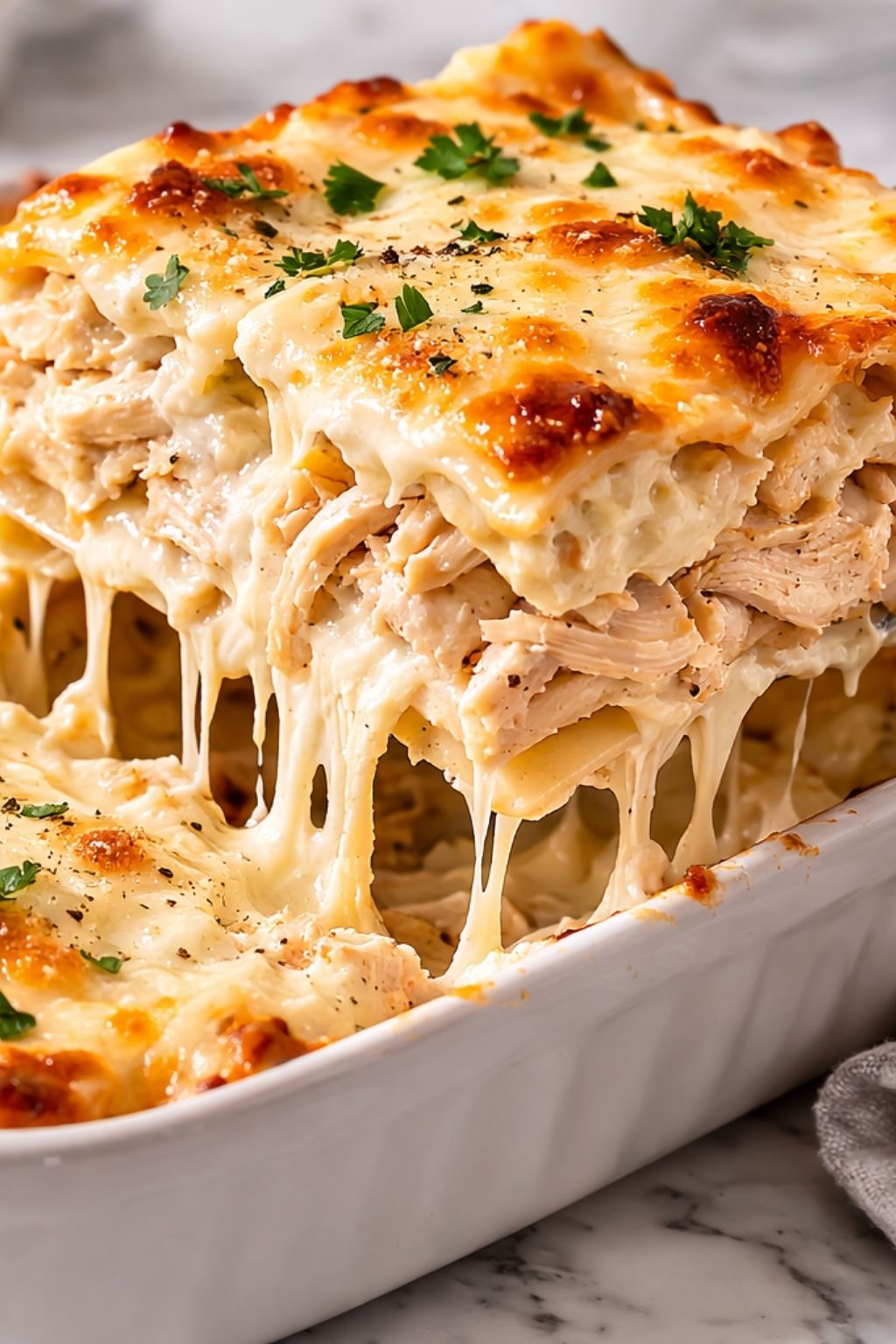 Chicken Alfredo Lasagna Recipe