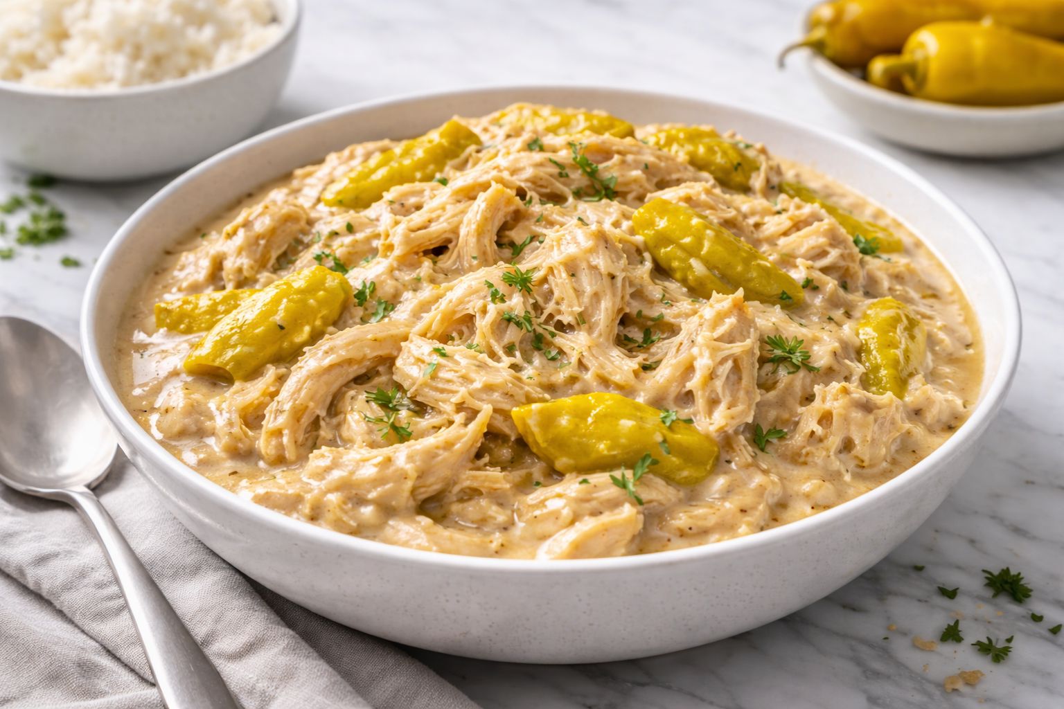Crockpot Mississippi Mud Chicken