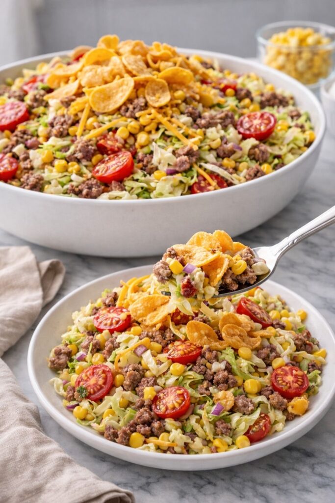 Frito Cowboy Cabbage Salad Recipe