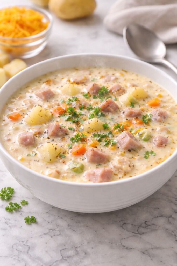 Ham and Potato Soup Recipe