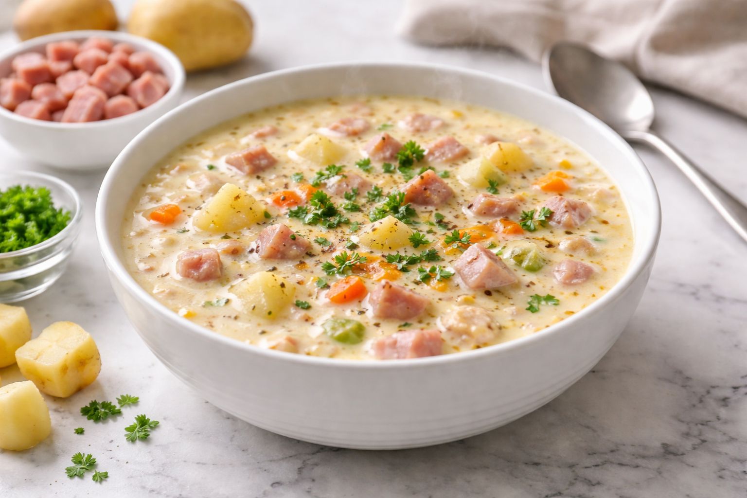 Ham and Potato Soup Recipe