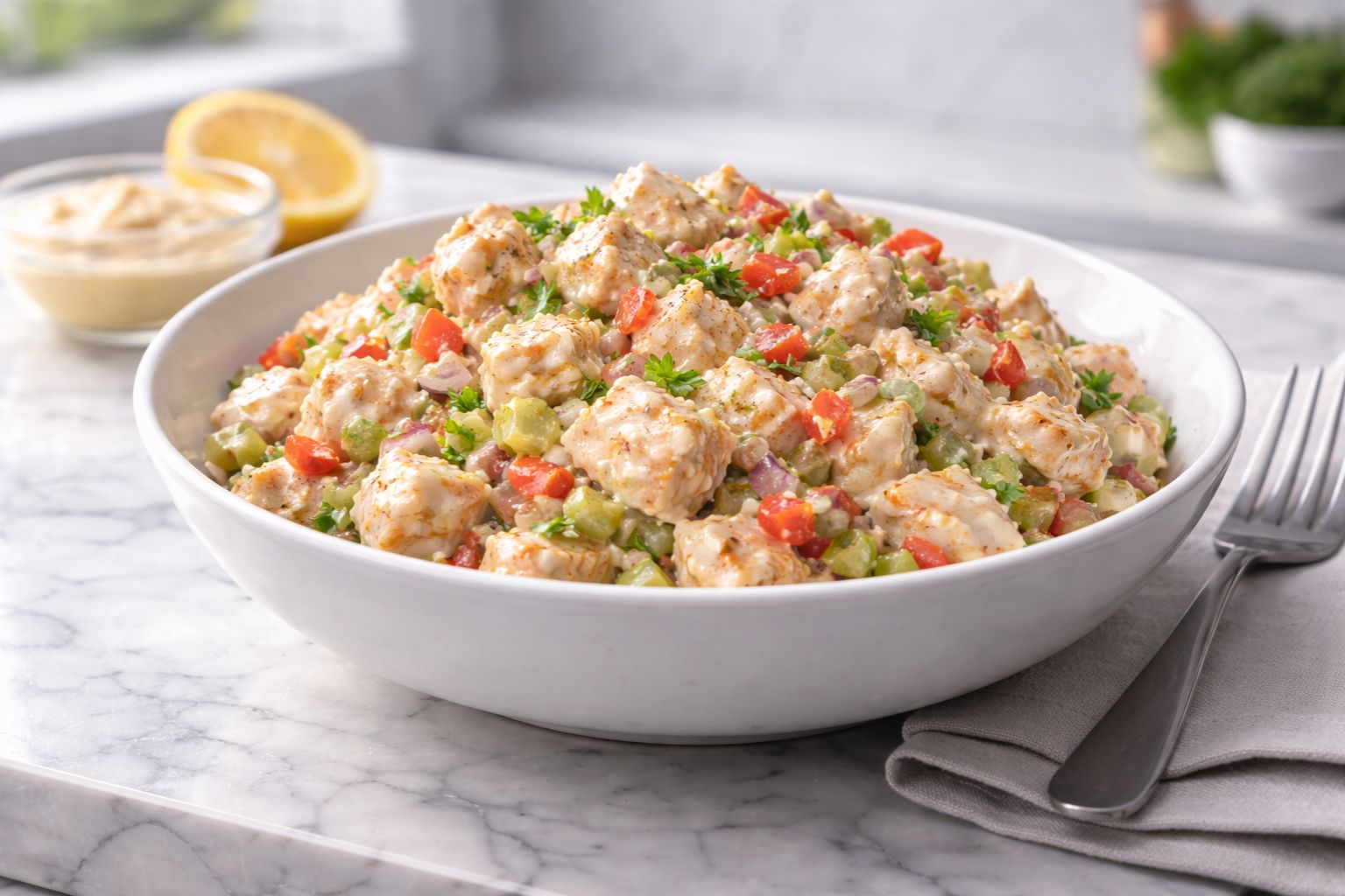 Kickin Crab Salad Recipe