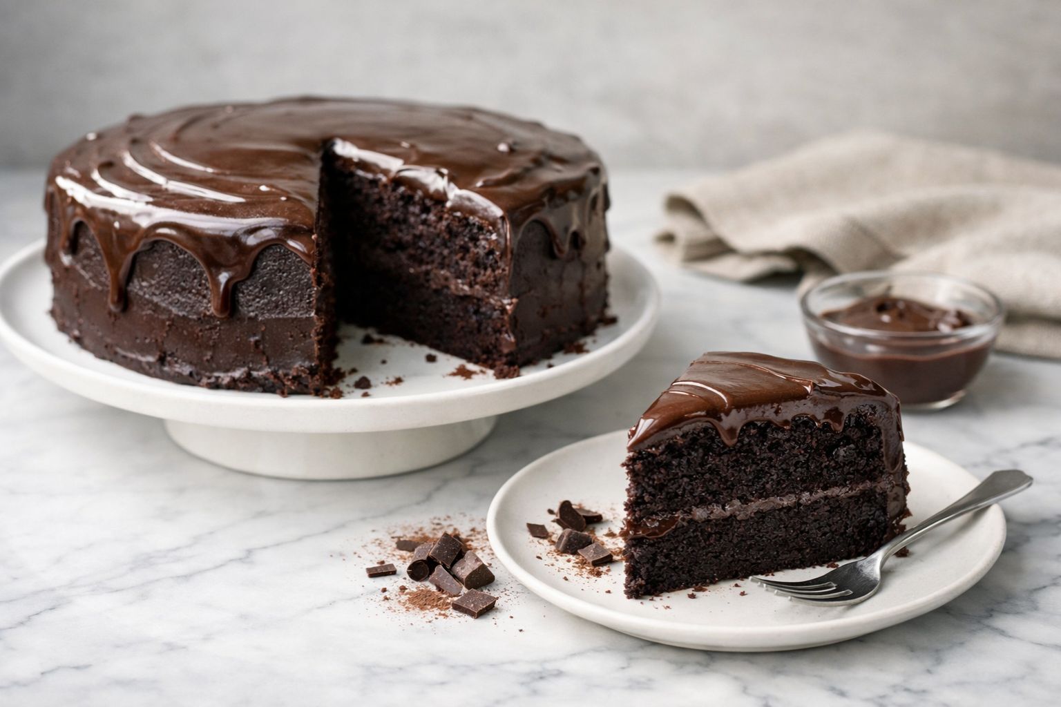 Linda’s Fudge Cake Recipe
