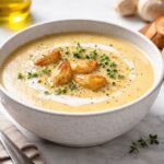 Roasted garlic soup recipe