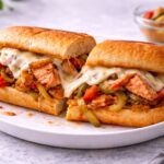 Salmon Cheese Steak Recipe