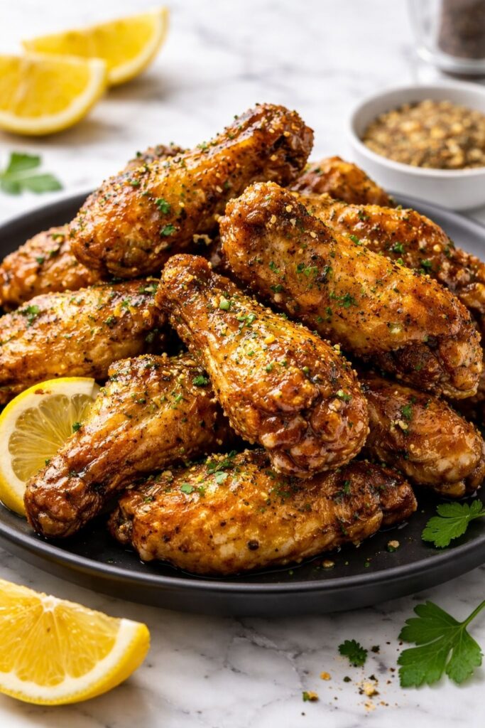 Wet Lemon Pepper Wing Sauce Recipe
