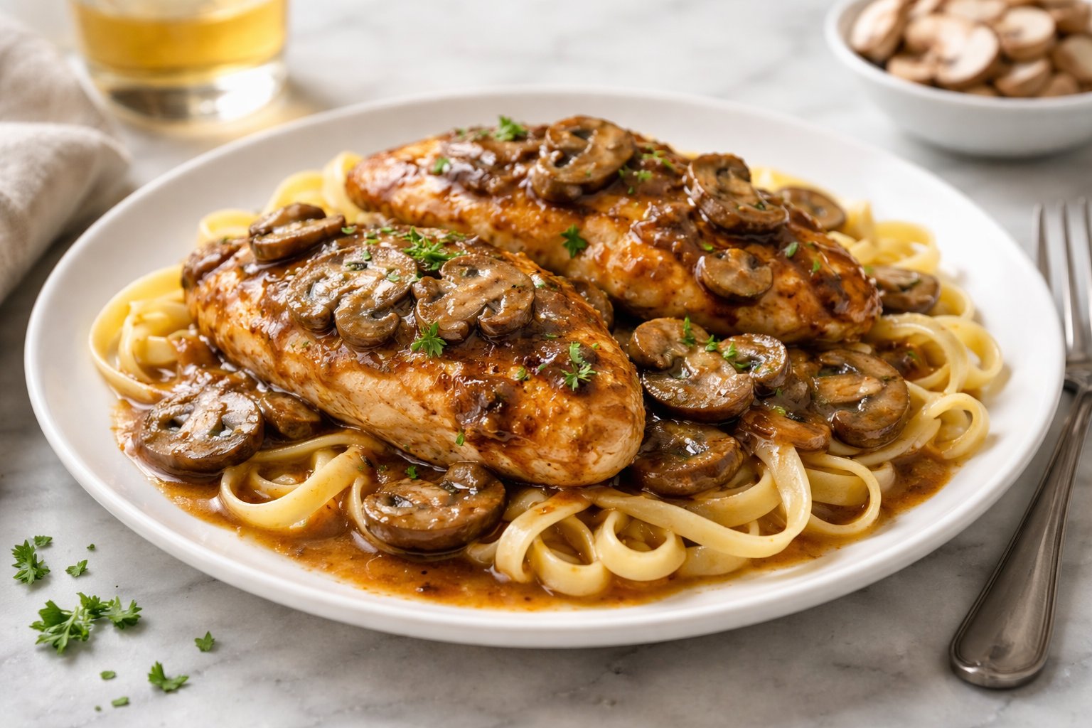 Olive Garden Chicken Marsala Recipe