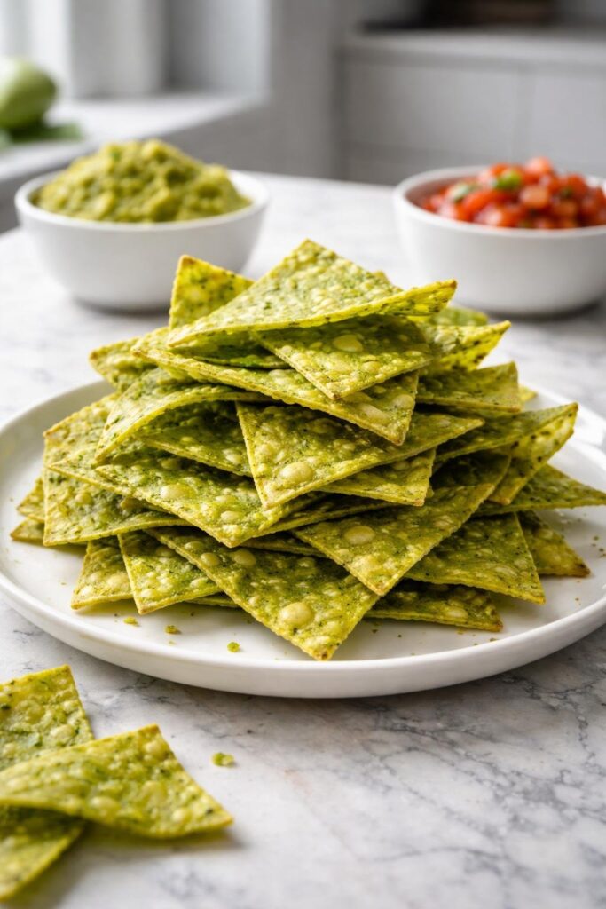 Green Tortilla Chips Recipe