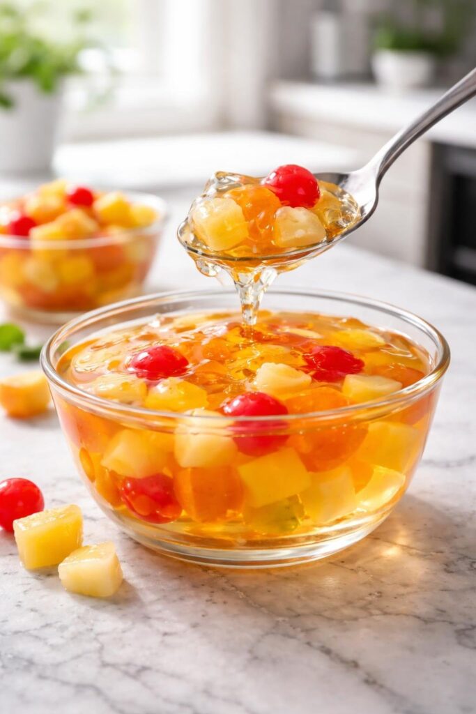 Jello With Fruit Cocktail Recipe