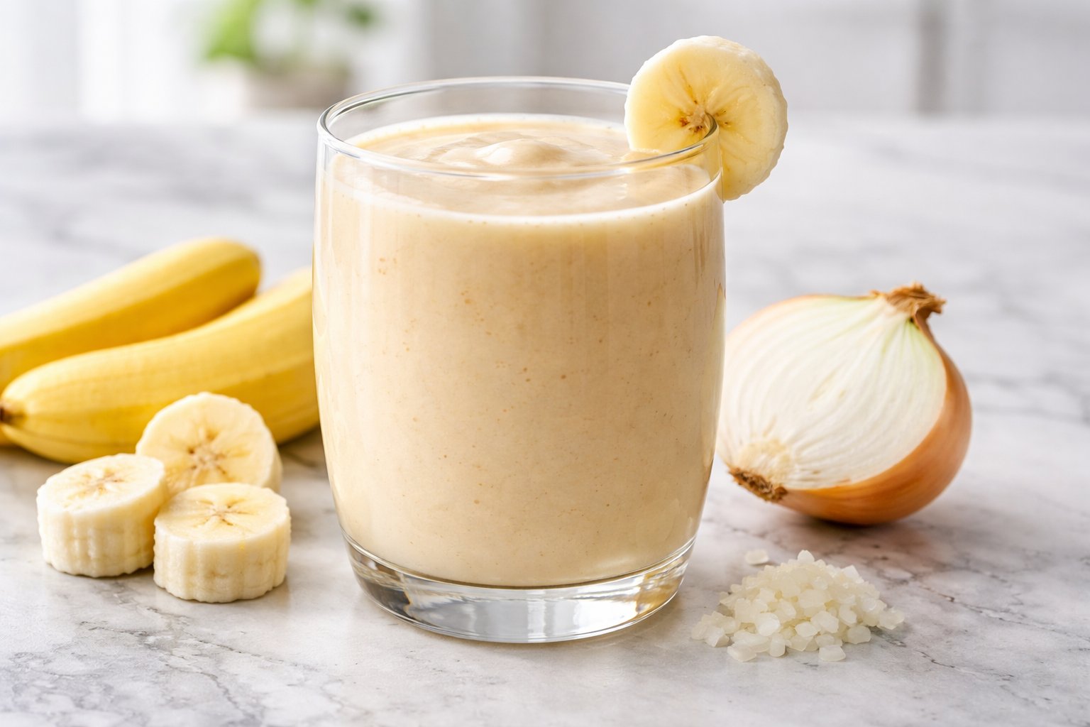 Onion And Banana Juice Recipe