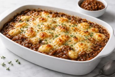 Baked French Onion Gnocchi Recipe