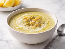 Creamy Lemony Tuscan Artichoke Soup Recipe