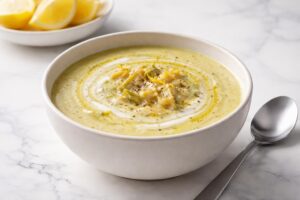 Creamy Lemony Tuscan Artichoke Soup Recipe